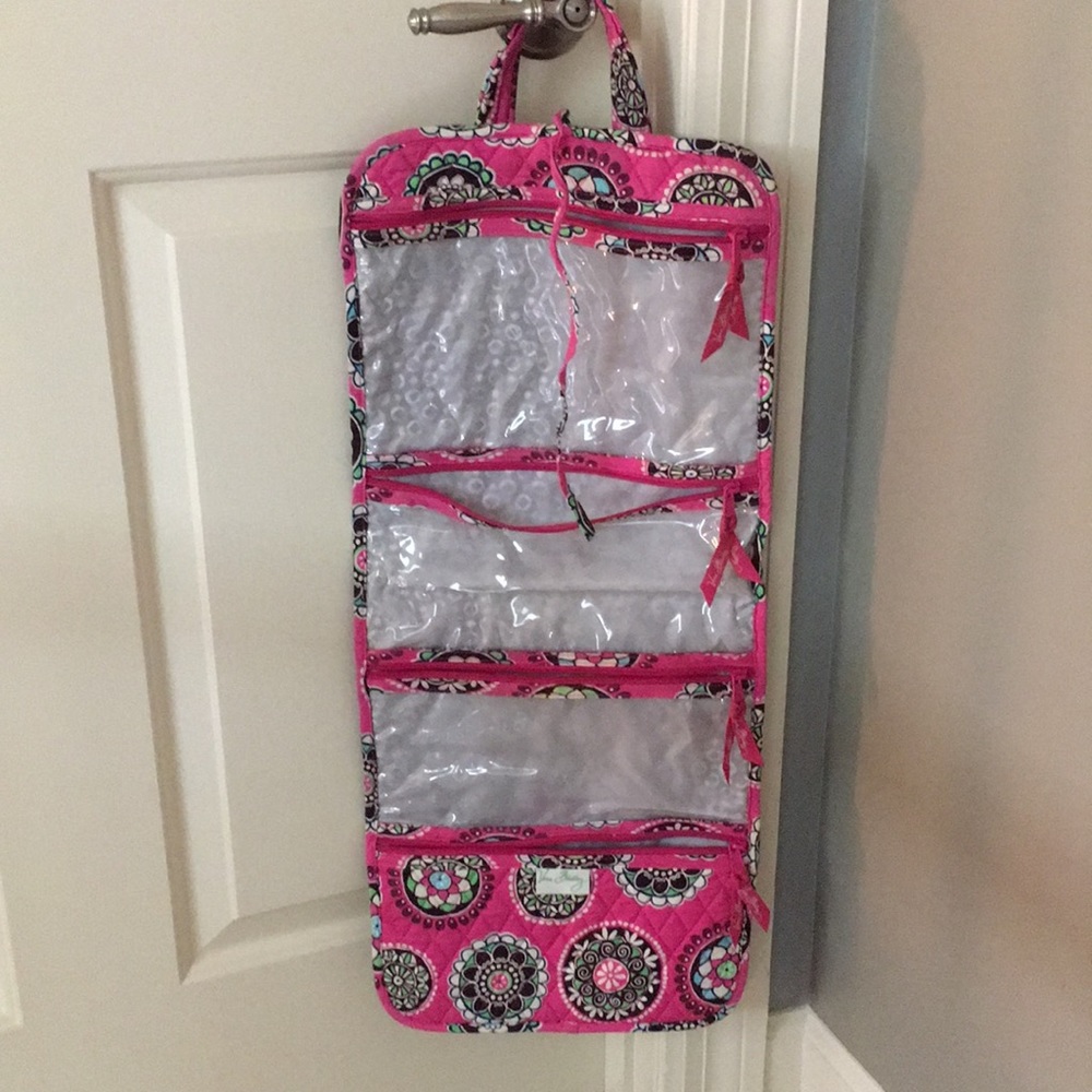 Vera Bradley hanging toiletries bag